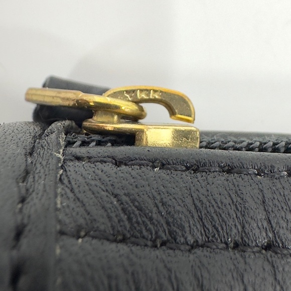 Vintage Coach 90s Black Leather Soho Crossbody Purse 4104 Zip Shoulder Bag - Picture 8 of 15